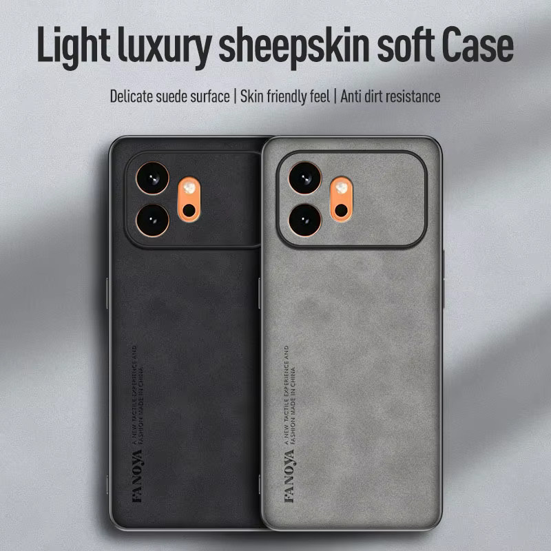 EUCAGR Luxus PU-Leder Handyhülle für Huawei Honor 600 Pro und Honor 600 Lite, stoßfestes Silikon-Case in Grau - Bild 3