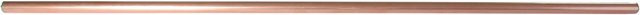 Fischer Kupfer-Rohr blank in Braun, Durchmesser: 12 mm, Wandstärke: 1,0 mm, Länge: 1 m - Bild 1