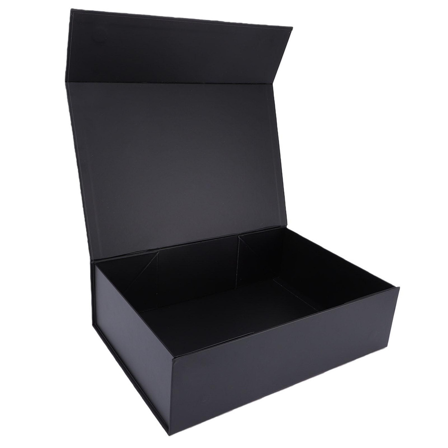 Fishine Geschenkbox mit Magnetdeckel, aufklappbar, Schwarz - Bild 2