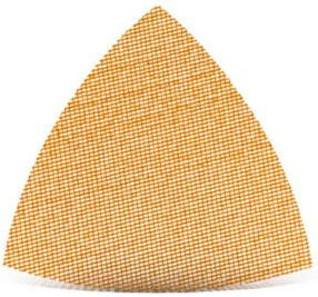 Menzer Klett-Schleifgitter für Deltaschleifer, K60, Durchmesser: 8,2 cm, 25 Stück, Orange - Bild 1