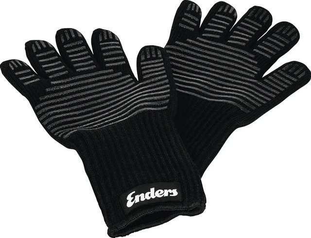 Enders Grillhandschuh in Schwarz aus Aramid, Silikon und Baumwolle - Bild 1