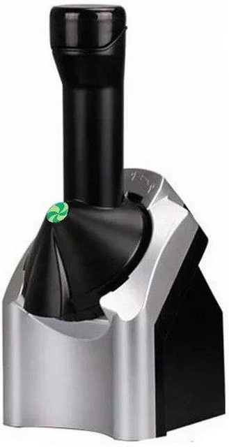 Automatische Eismaschine von Lifeone in Schwarz für Eis, gefrorenes Obst, Dessert und Milchshakes - Bild 1