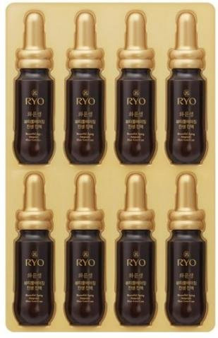 Ryo Beautiful Aging Haarausfall Pflege Ampulle Serum, 160 ml, Ginseng, Panthenol - Bild 1