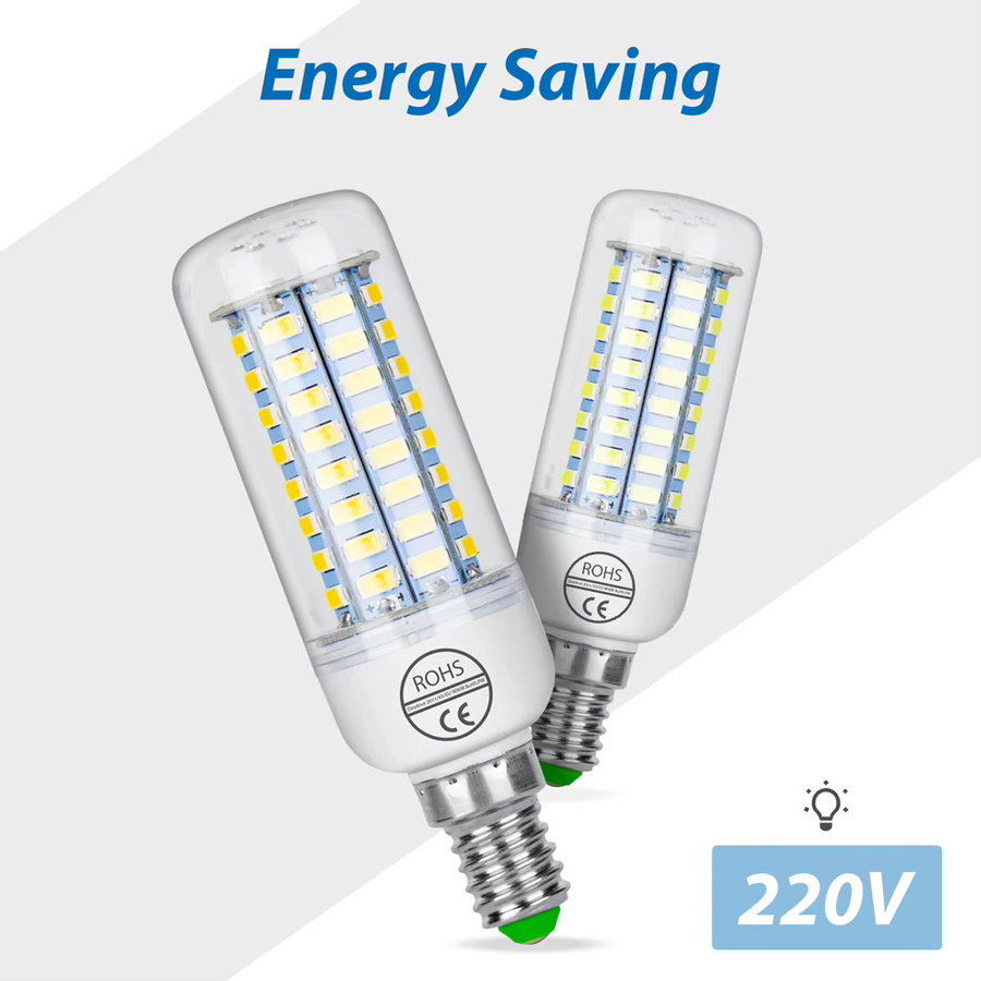 LED Maisbirne E27 Deckenleuchte für deine Innenbeleuchtung in Weiß mit wählbarer Lichtfarbe Warmweiß oder Kaltweiß - Bild 4