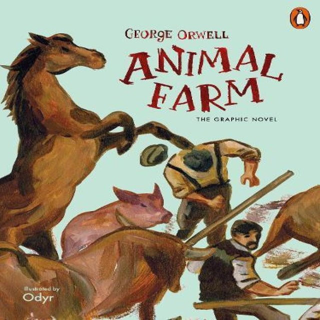 Farm der Tiere von George Orwell, Taschenbuch, Graphic-Novel-Version - Bild 1