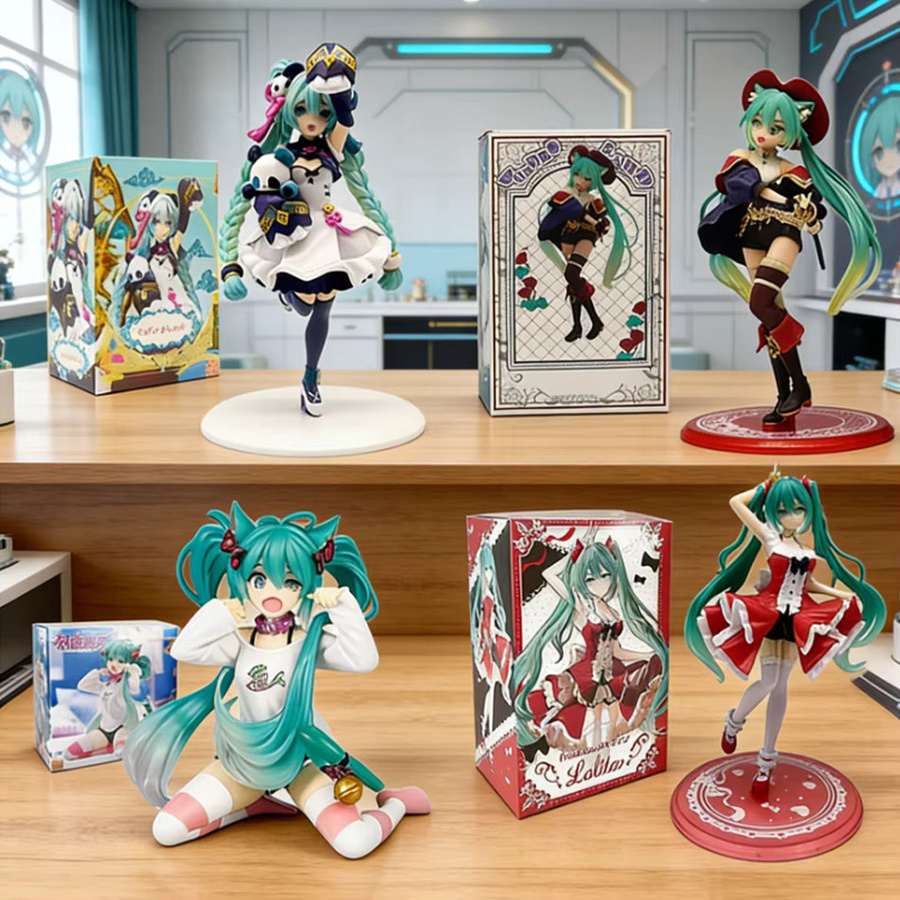 Bandai Hatsune Miku Anime-Figur, Kunststoff, Bunt / Mehrfarbig - Bild 3