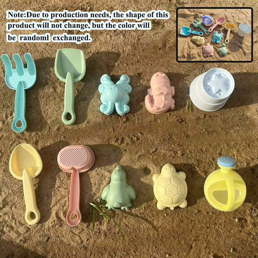 DSUE Strand Sand Wasser Set, Klapp Eimer, 11/5/1 PCS, Bunt / Mehrfarbig - Bild 2