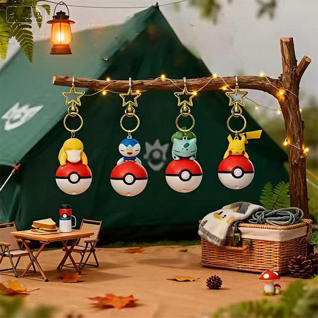 LANGBOWANG Pokémon Charakter-Anhänger, Leuchtend, Bunt / Mehrfarbig - Bild 1