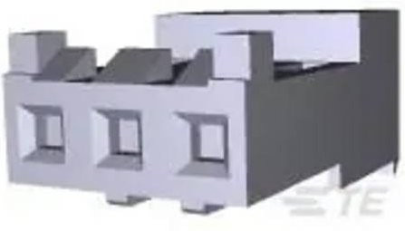 TE Connectivity Buchsengehäuse-Kabel 3-644381-3 in Grau - Bild 1
