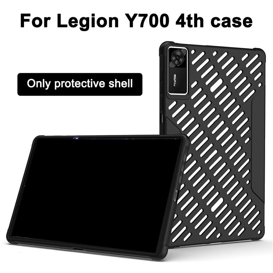 TPU-Kratzschutzhülle für Lenovo Legion Y700 Gen 4 Tablet in Schwarz - Bild 5