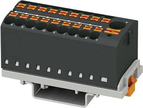 Phoenix Contact Verteilerblock 3273124 Schwarz Zugfeder 8 Stück - Bild 1