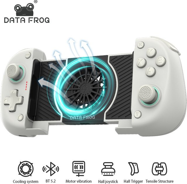 DATA FROG X3 Wireless Bluetooth Controller für Android und mobile Geräte in Schwarz oder Weiß - Bild 1