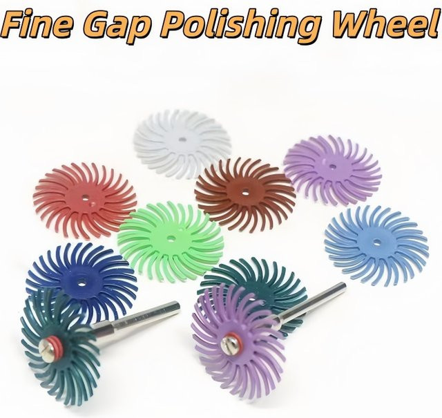 Spiralscheiben-Polierwerkzeug in Multicolour für Schmuck, Holzschnitzerei und elektrische Rotationswerkzeuge - Bild 1