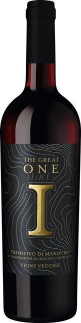 The Great One Primitivo Rotwein, Apulien, 2024, halbtrocken, 0,75 l - Bild 1