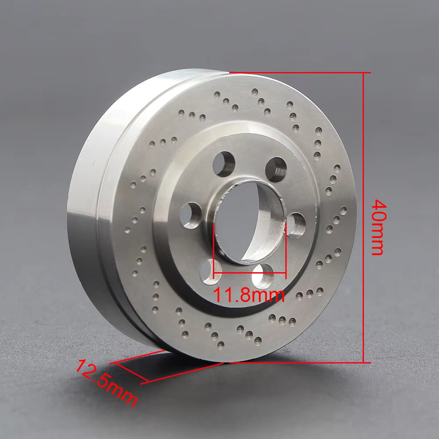 MALOM RC Messing-Bremsscheibengewichte, 2-teiliges Set, Metall, ab 14 Jahren - Bild 2