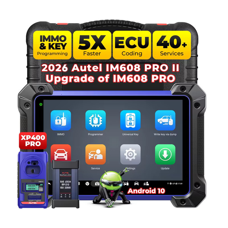Autel MaxiIM IM608 II Schlüsselprogrammierer und Diagnose-Scanner mit OBD2, Bluetooth, WiFi und DoIP für alle Fahrzeuge - Bild 4