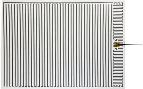 Thermo TECH Polyester Heizfolie selbstklebend, 230 V/AC, 60W, Schutzart IPX4, Farbe: Weiß, L x B: 700 x 500 mm - Bild 1