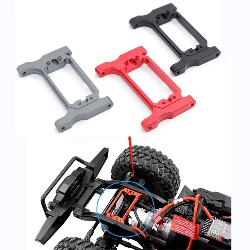 Madifier Aluminiumlegierung Servohalterung Chassis Lenkung Querträger für 1/10 RC Crawler TRX4 Bronco Blazer Sport G500 TRX6 - Bild 2