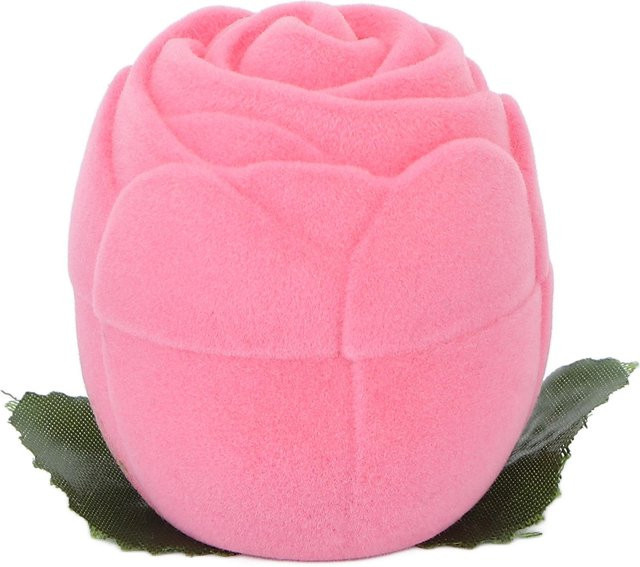 Neoglint Ringschachtel, Rosa, Mini-Schmuck-Ohrringhalter-Etui - Bild 1