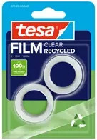 tesa tesafilm CLEAR RECYCLED Klebefilm transparent, 2er Pack - Bild 1