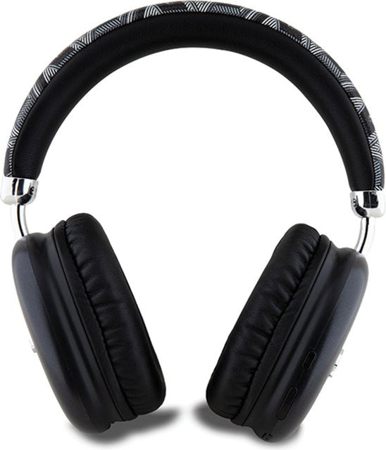 Guess GCube True Wireless Bluetooth Kopfhörer mit Metallic Script Logo in Schwarz - Bild 1