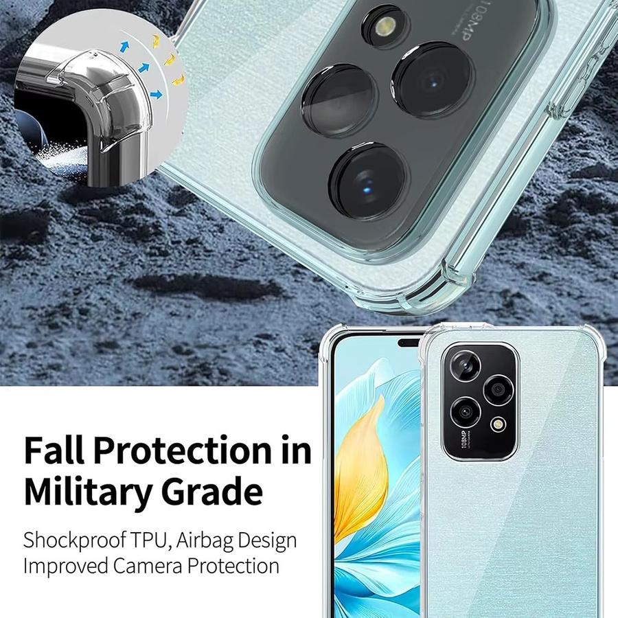 Transparente und stoßfeste Silikon-TPU Handyhülle für Honor 200, 300 Pro Ultra und Honor 200 Smart Lite - Bild 4