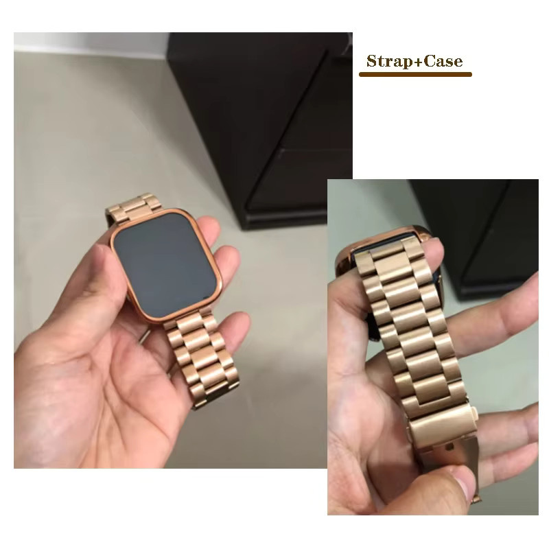 Aaigea Uhrenarmband Edelstahl, für Garmin Venu SQ / SQ 2, Unisex - Bild 2