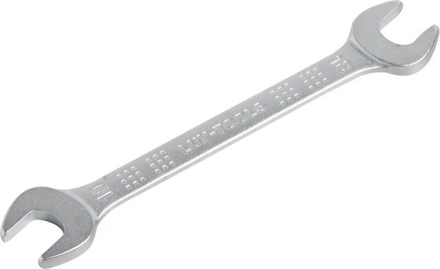 LUX-TOOLS Kombinationsschlüssel aus Chrom-Vanadium in Silber - Bild 1