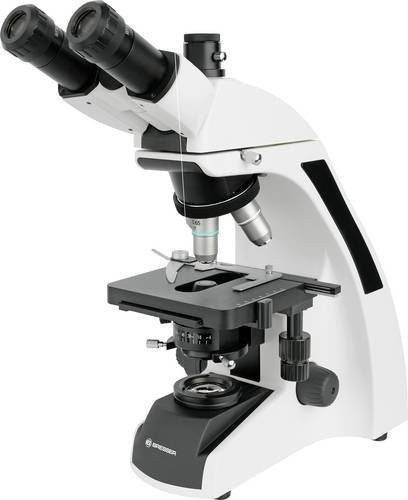 Bresser Optik Science TFM-301 Trinokular Durchlichtmikroskop mit 1000-facher Vergrößerung in Weiß - Bild 1
