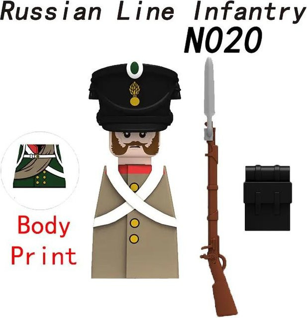 Mittelalterliche Napoleonic War Soldaten Figuren, Britische Französische Füsiliere, ab 14 Jahren - Bild 1
