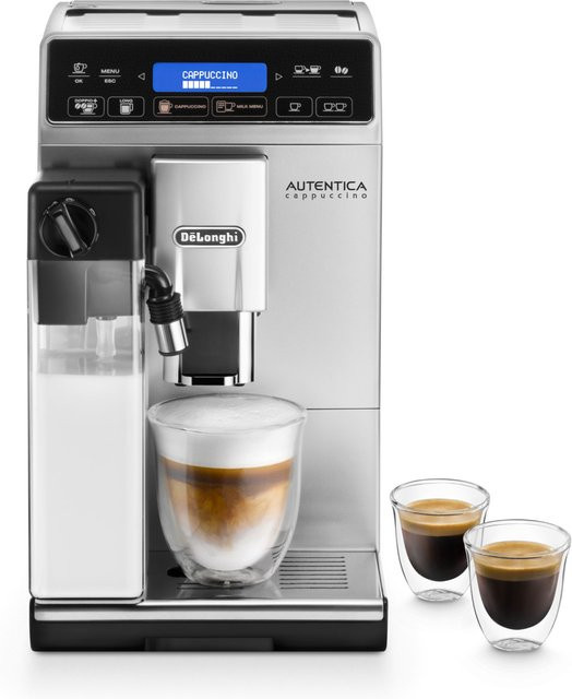 DeLonghi Autentica Cappuccino ETAM 29.660.SB Kaffeevollautomat in Silber/Schwarz - Bild 2