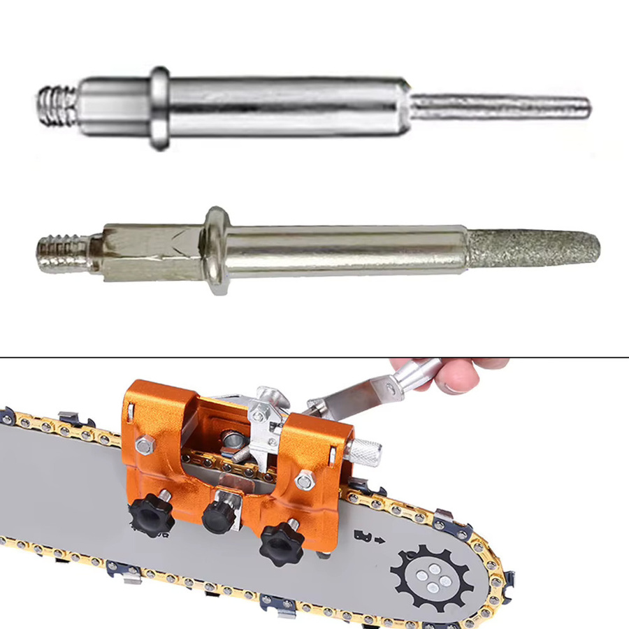 Vibratite Elektrischer Kettensägen-Schleifer in Silber für dicke und dünne Ketten - Bild 2