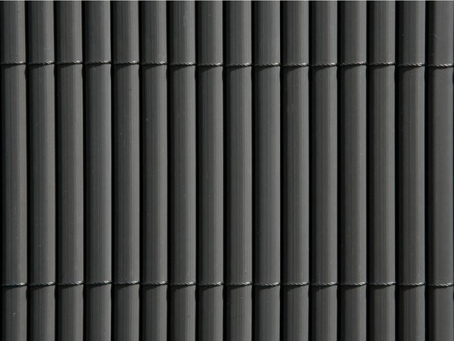Balkonverkleidung Comfort Anthrazit aus Kunststoff B: 300 cm, H: 180 cm - Bild 1