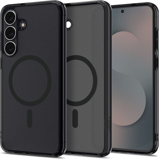 Spigen Ultra Hybrid MagSafe Schutzhülle für Samsung Galaxy S25 FE in Satinschwarz - Bild 1