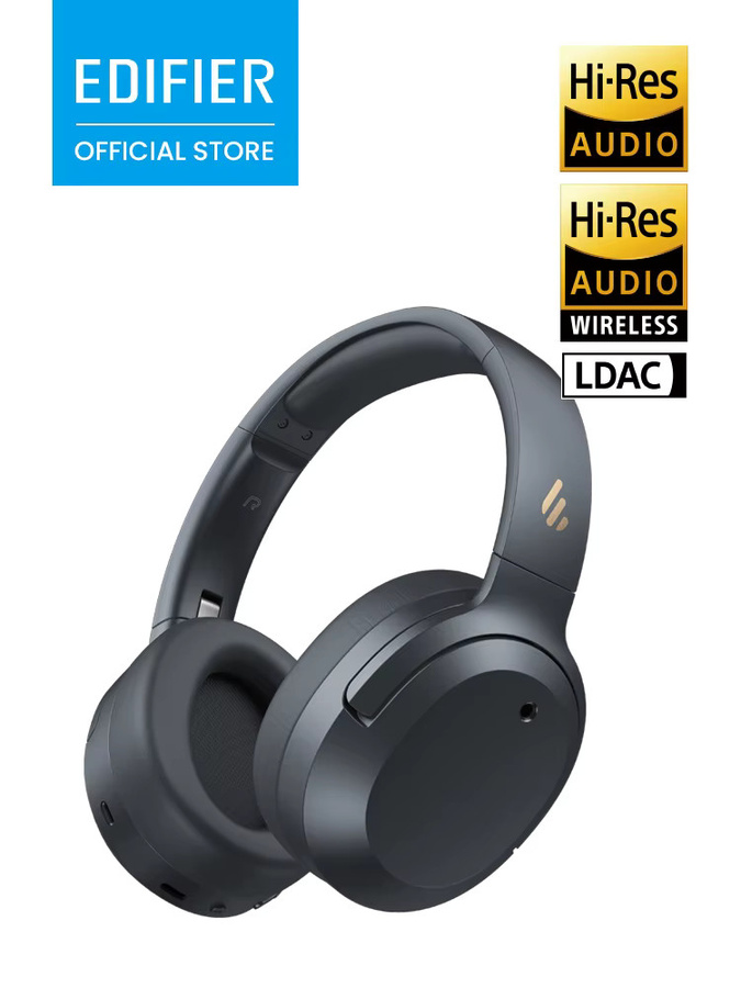 Edifier W820NB Plus 2025 Over-Ear-Kopfhörer mit Hybrid ANC -49dB, Hi-Res Audio, Bluetooth 6.1 und 88 Std. Spielzeit, faltbar mit KI-Anrufe Funktion und ConneX App Support - Bild 1