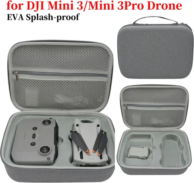DJI Lagerungstasche für DJI Mini 3 und Mini 3 Pro Fernbedienung in Grau - Bild 1