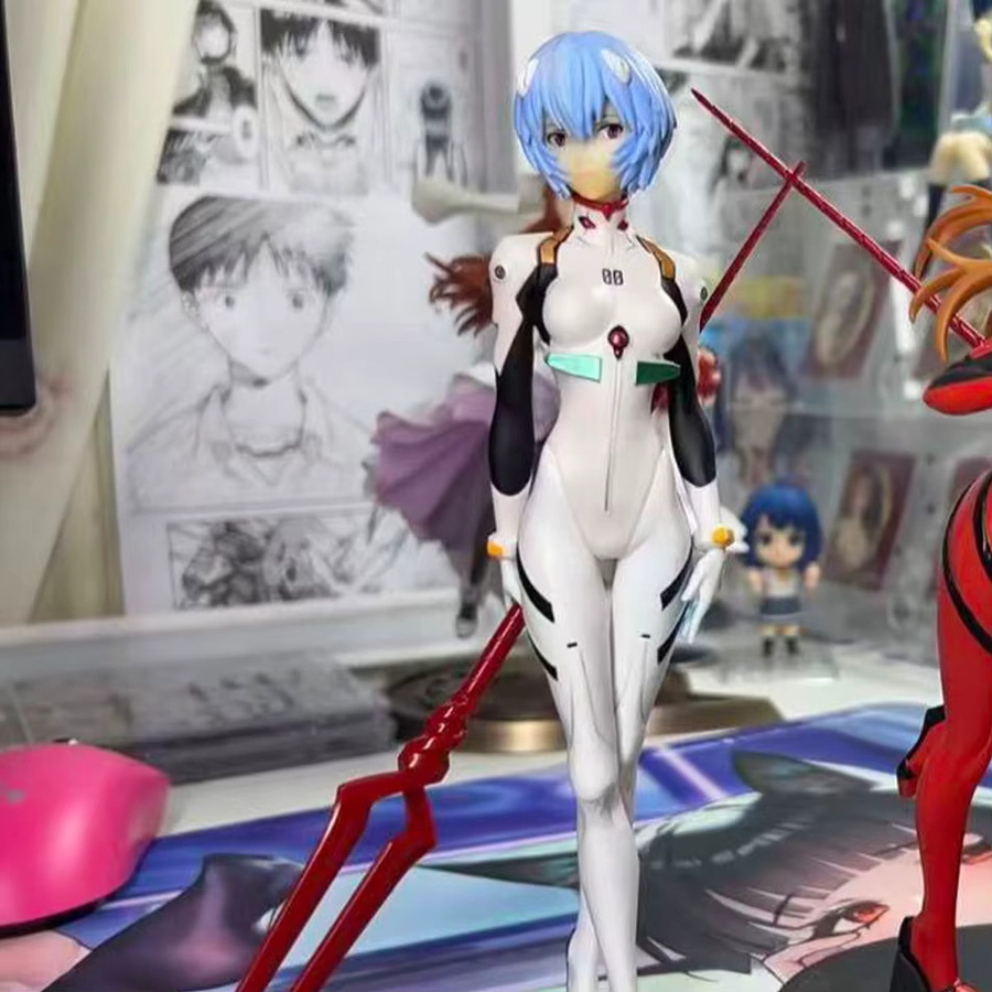 Bandai Neon Genesis EVANGELION Eva Ayanami Rei, Actionfigur, Kunststoff, Weiß - Bild 2