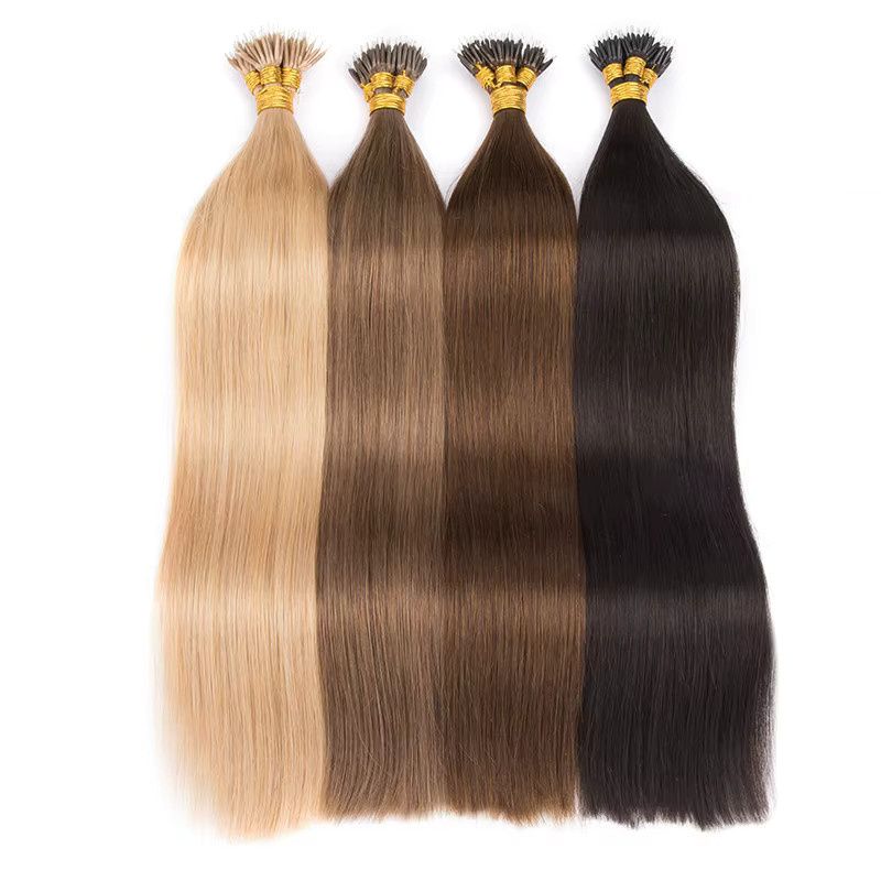 Addbeauty Nanoring-Echthaarverlängerungen, 100 % brasilianisches Remy-Echthaar, Damen - Bild 5