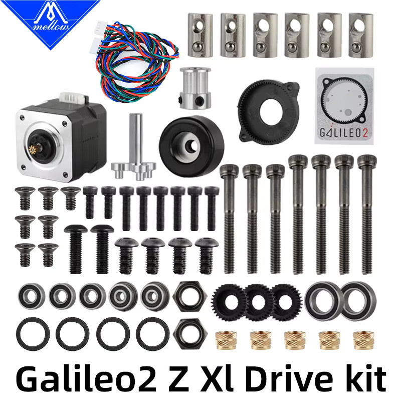 Mellow Galileo 2-Kit LDO G2E und G2Z XL für Extruder und Z-Antriebsmotor, Schwarz, kompatibel mit Voron V2 und Micron 3D-Drucker Stealthburner Toolhead - Bild 4