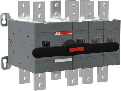 ABB Lastumschalter Schwarz 4polig 1600A SCA103306R1001 - Bild 1