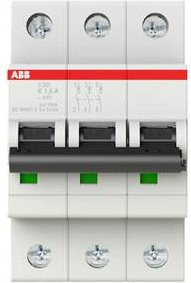ABB S203-K1.6 Leitungsschutzschalter 1,6A 400V in Weiß - Bild 1