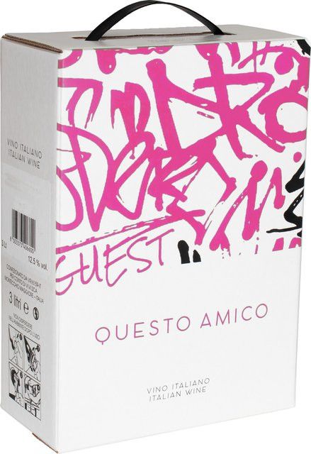 Questo Amico Roséwein 2023, Corvina/Molinara/Rondinella, Italien, trocken, 3,0 l - Bild 1