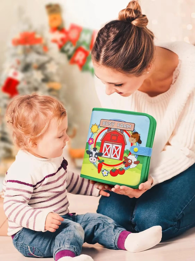 LOLOTREE Beschäftigtes Buch, Nutztier, Bunt / Mehrfarbig - Bild 6