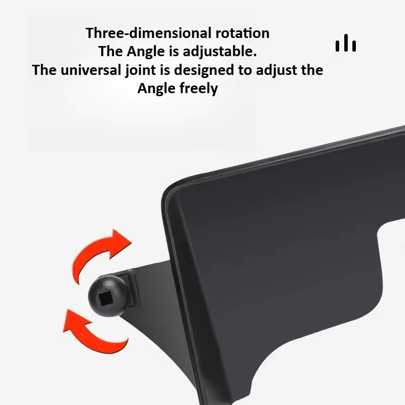 Zentrale Steuerung Bildschirm Basis Halterung für Tesla Modell 3 und Modell Y Juniper 2019-2025 mit Handyhalterung und Aufbewahrungsbox in Schwarz - Bild 2