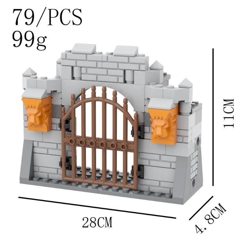 Yiran toy Mittelalterliche Festung Burg Modulares Set ab 14 Jahren - Bild 1