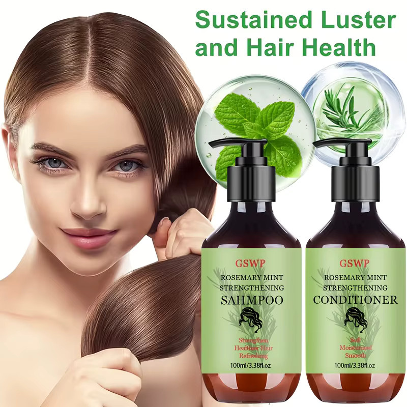 GSWP Rosmarin-Minze Shampoo & Conditioner mit Rosmarinöl, 200 ml - Bild 3
