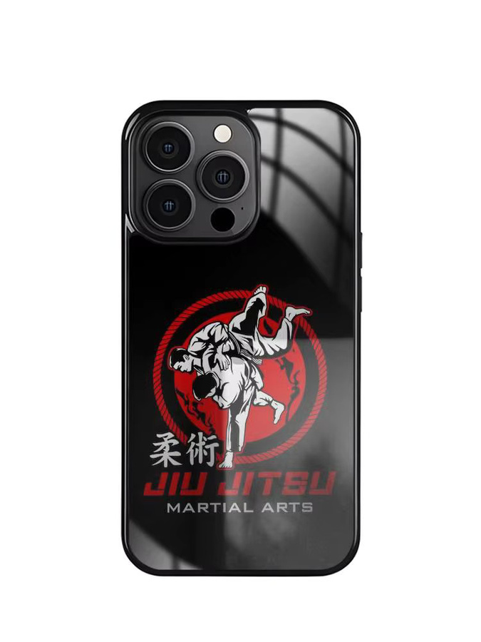 Judo I Love Judo MagSafe Handyhülle für iPhone 11 bis 16 Pro Max Plus Mini in Schwarz - Bild 7