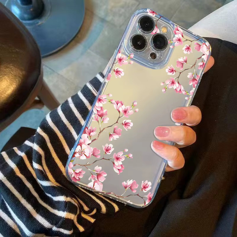 Kirschblüten Handyhülle aus weichem TPU für Xiaomi Redmi Note und Redmi Serie - Bild 4
