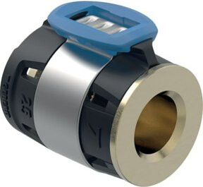 Geberit FlowFit Rohr-Endstopfen Kopplung aus Kunststoff in Transparent/Multicolor d= 16mm - Bild 1