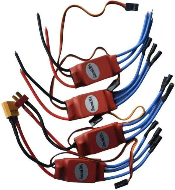 CHUZHAN 30A bürstenloser Regler, Starrflügel, vierachsiger, mehrachsiger Modell-Regler - Bild 1